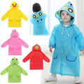 Children's cartoon animals raincoat